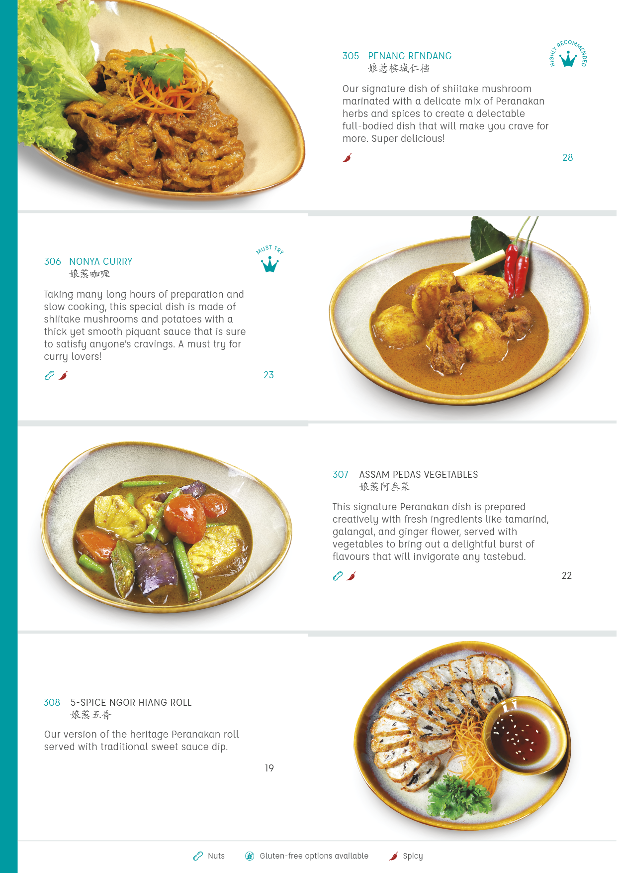 Whole Earth Food Menu