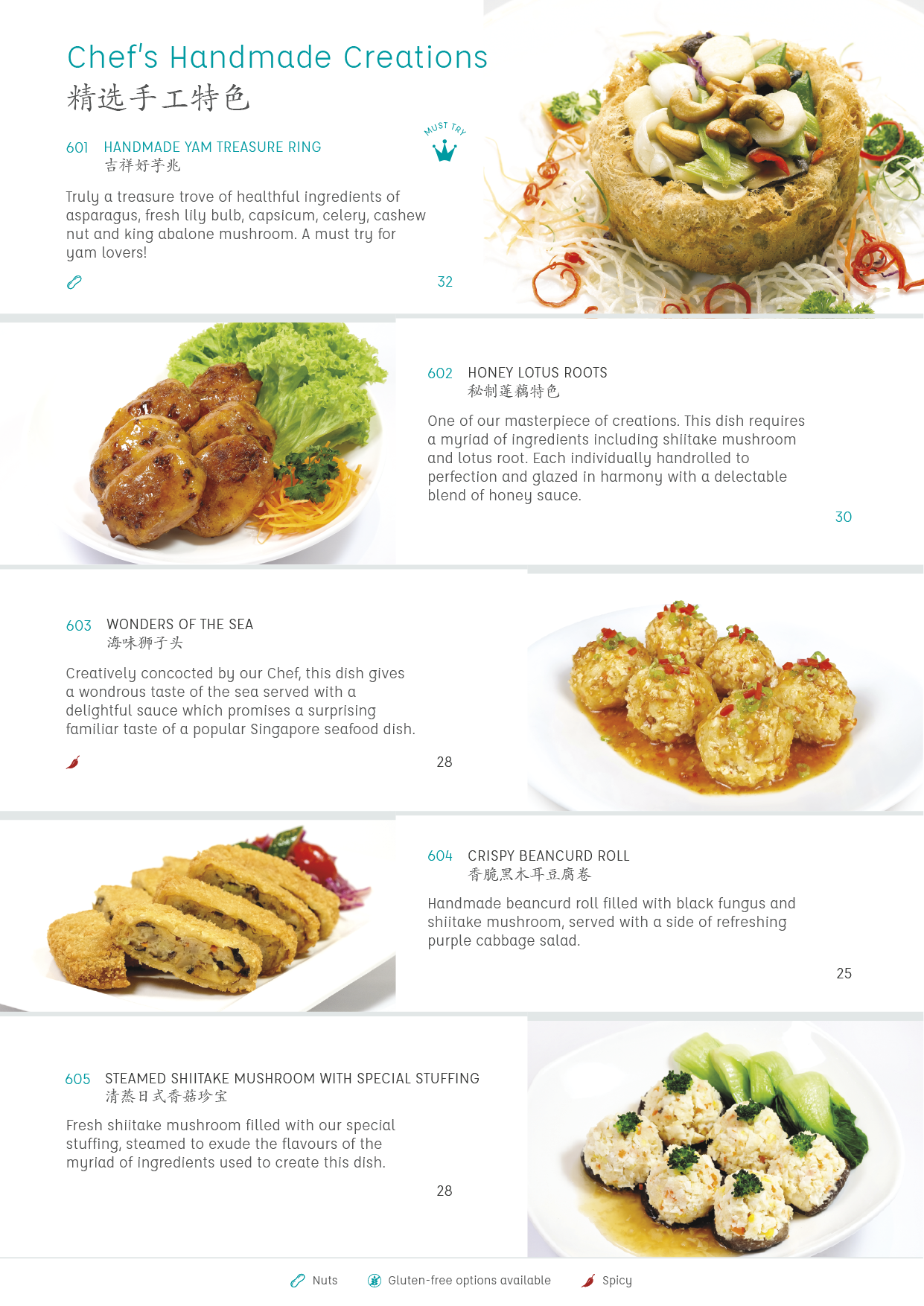 Whole Earth Food Menu